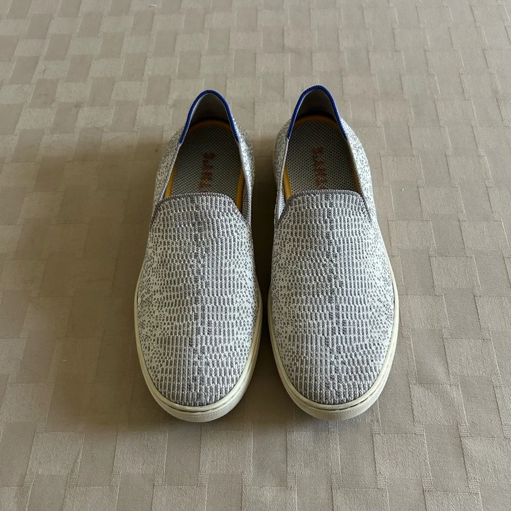 Rothy’s The Original Slip On Sneakers in Opal Python